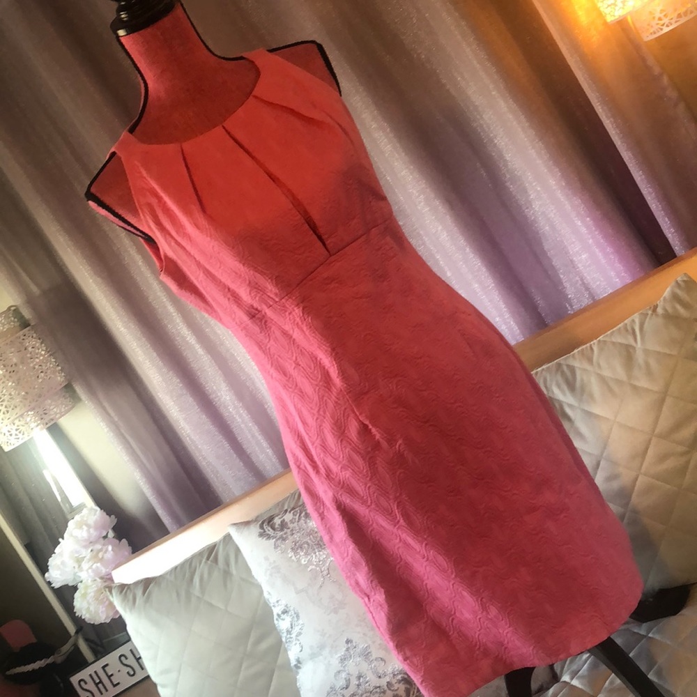 Bubblegum pink sleeveless dress